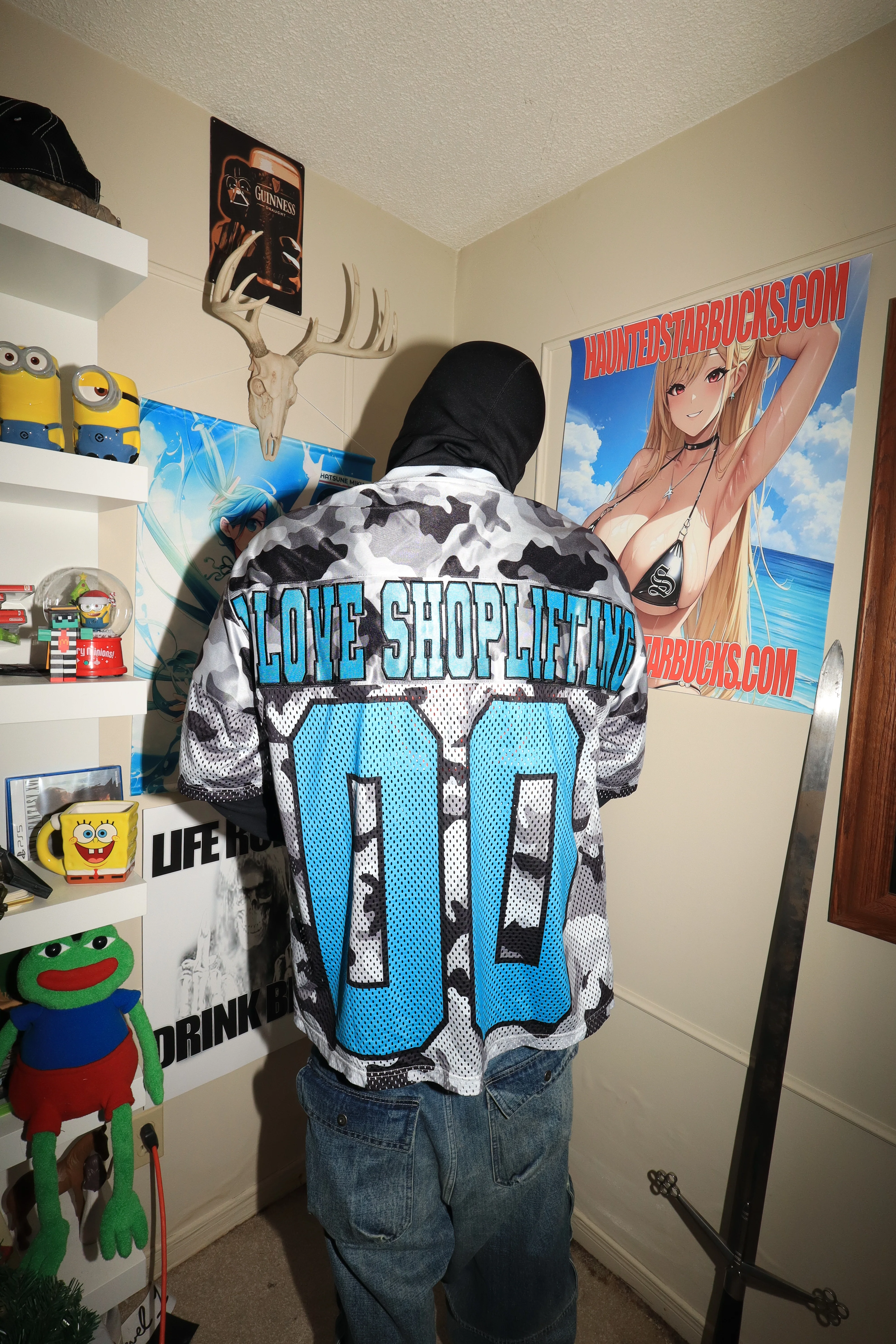 SHOPLIFTER JERSEY (SNOW CAMO) - Image 4